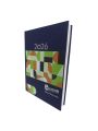 Agendas personalizadas em pele sintética para 2026