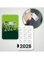 Calendários de bolso 2026