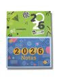 Calendários com páginas destacáveis ​​​​2026