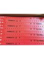 Pulseiras de vinil numeradas