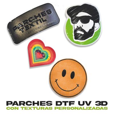 Escudos UV 3D Têxtil