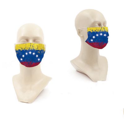 Máscaras de tecido Bandeira da Venezuela