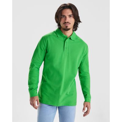 Polo Roly Star de manga comprida personalizado para homem