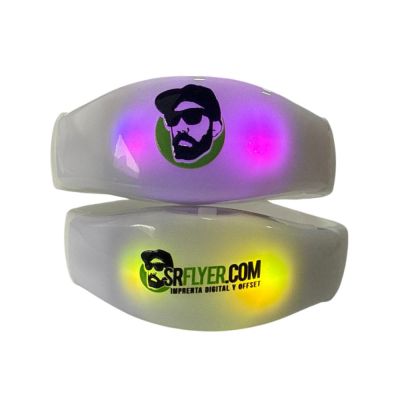 Pulseiras LED personalizadas