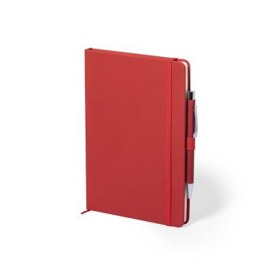 Caderno de notas premium com caneta