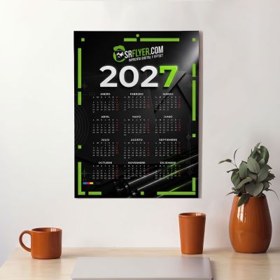 Calendários de parede anuais