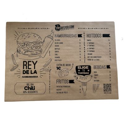 Toalhas de papel Kraft