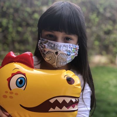 máscaras infantis personalizadas