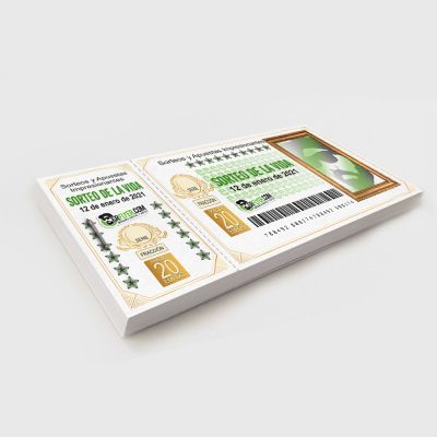 Cédulas para sorteios e rifas
