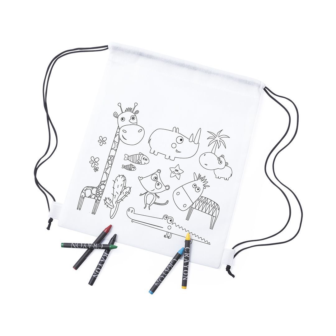 Mochilas infantil para colorear personalizadas